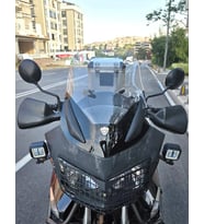 MOTOCAM Honda Varadero XL 1000 Ön Cam 2004-2011 Model 48cm Şeffaf Renkli 4mm