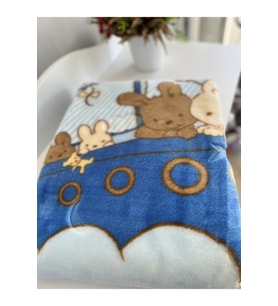 Yumuşak Dokulu Bebek Battaniyesi