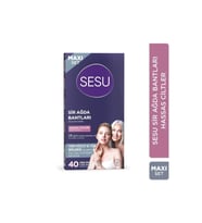 Sesu Maxi Set Tum Vucut ve Yuz Bolgesi Sir Agda Bantları Hassas Ciltler 40 Adet