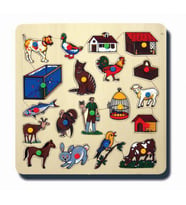 HAYVANLAR VE BARINAKLARI (KULPLU) PUZZLE
