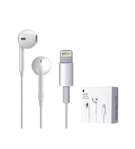 Apple iPhone 7/8/x/11/12 İçin Lightning EarPods Kulaklık. iPhone 7/8/x/xs/xr/11/11Pro/12/12Pro Uyumlu Kulakiçi Kulaklık (TR Garantili)