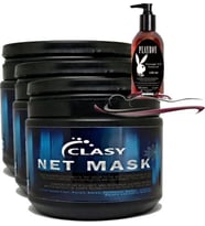 Clasy Net Mask 450ML Saç Bakım Maskesi 3 Adet Ile 120ML Playboy Masaj Yağı