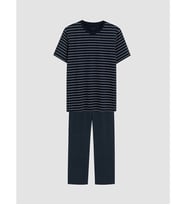 LC WAIKIKI Lacivert Regular Fit Erkek Pijama Takımı