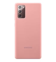 Galaxy Note 20 ile Uyumlu Silikon Kılıf Mistik Bronz EF-PN980TAEGWW