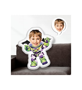 Kişiye Özel Fotoğraflı Buzz Lightyear Yastık 115608 30 cm