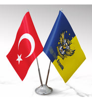 Masanda Sarı Kanaryalar Gururu: Taraftar Masa Bayrağı