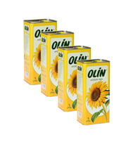 Olin Ayçiçek Yağı 5 lt Teneke x 4 Adet