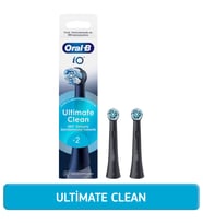 Oral-B iO Ultimate Clean Siyah Diş Fırçası Yedek Başlığı 2 Adet