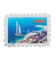 Dubai Temalı Pul Magnet (Karışık)