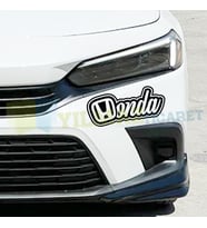 Honda Yazı Logo Oto Sticker Tampon Bagaj Kaput Yapıştırma Etiket