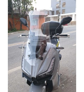 MOTOCAM Motolüx Wow 150  Ön Cam 2023-2026 Model 75cm Şeffaf Renkli 4mm UZUN