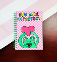 You Are Important Tasarımlı Konuşan Ajanda