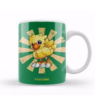 Chocobo Retro Japanese Final Fantasy Kupa Bardak Porselen