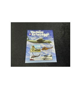 #23056 MALDIVES 2008 AVIATION AIRPLANE MILITARIA ROYAL AIR FORCE RAF YV 3875-8