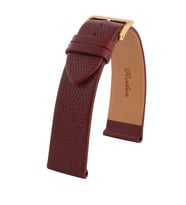 R4157 RODER DERİ KAYIŞ - BORDO - 10MM