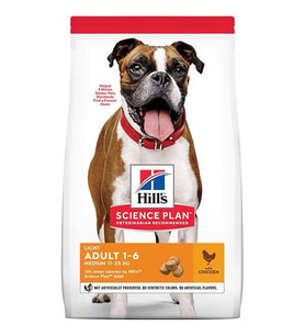 Hills Light Tavuk Etli Yetişkin Köpek Maması 2,5 Kg