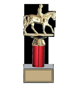 ODAK KUPA - Figürlü Kupalar - At / Binici Figürlü Kupalar FG-004 B - 24 cm