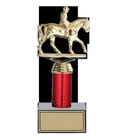 ODAK KUPA - Figürlü Kupalar - At / Binici Figürlü Kupalar FG-004 B - 24 cm