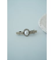 Parkea İnci Detaylı Vintage Saç Aksesuarı (Gümüş)