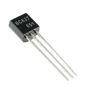 BC 637 TO-92 TRANSISTOR