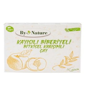 Bynature Kayısılı Biberiyeli Bitkisel Karışımlı Çay 30'lu