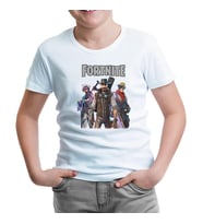 Fortnite - Weapons Beyaz Çocuk Tshirt