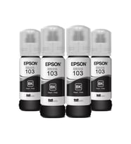 Epson 103 EcoTank L3151 Uyumlu Siyah Mürekkep Seti