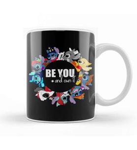Be You And Own It Stitch Kupa Bardak Porselen