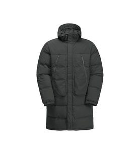 Jack Wolfskin Dellbrueck Long Jkt Unisex Outdoor Montu 1207551-6502 Siyah
