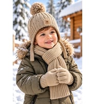 KİTTİ 26160-12 ERKEK ÇOCUK 1-4 ATKI BERE ELDİVEN SET