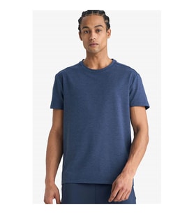 Defacto 26Y801003416 Lacivert Erkek T-Shirt F7588AX/NV253