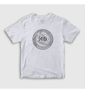 Presmono Unisex Çocuk Beyaz Red Rocks Gojira T-Shirt 53355tt (Beyaz)