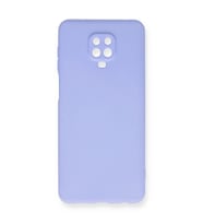 Xiaomi Redmi Note 9 Pro Kılıf Nano İçi Kadife Silikon - Lila