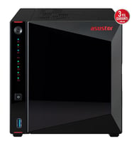 ASUSTOR AS5404T-4GB CELERON N5105-4GB RAM-2-diskli Nas Sunucu (Disksiz)