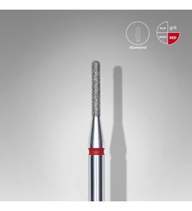 Staleks Diamond Expert seri freze ucu Cylinder Red FA30R014/8