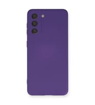Samsung Galaxy S21 Kılıf Nano İçi Kadife Silikon - Mor