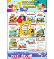 1.Sınıf Gökkuşağı Serisi Seti-16 Sayfa (Hızlı Okuma Kitabı Hediyeli)