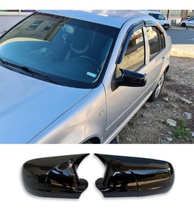 Vw Bora Batman Yarasa Ayna Kapağı Piona Black ABS 1998-2006