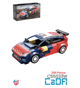 Cada 2008 Citroen C4 WRC (296 Parça) Oyuncak Yapım Seti Blok Araba -FFCADA-C55033W