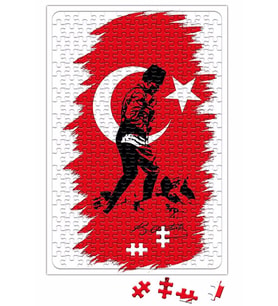 Mustafa Kemal Atatürk Puzzle 240 Parça Yapboz