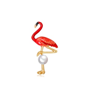 Flamingo Broş