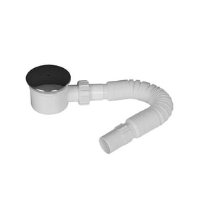 Flat Duş Tekne Sifonu 90 Mm Körüklü