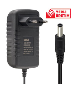 Weko 8.4 Volt 1 Amper 8.4 Watt 5.5x2.5 Uçlu Lityum Pil Şarj Edebilen Ledli Şarj Adaptörü Aleti 6V-1A İçin Kullanılır