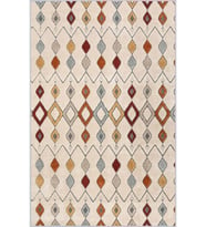 Eliana Home Baskılı, Yıkanabilir Kaymaz Taban Salon Halısı LNA1014 100x150 cm (Bej)