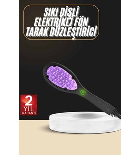 Yıpranma Karşıtı Saç Düzleştirici Tarak Fön Tarak 5 Kademeli