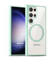 Microsonic Samsung Galaxy S24 Ultra Kılıf MagSafe Bright Planet Yeşil (Yeşil)