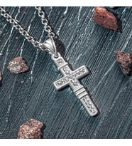 925 Ayar Gümüş Küçük Boy Hac Kolye