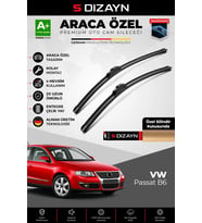 Drs Tuning Passat B6 Ön Cam Silecek Seti 2005-2010 Premium Araca Özel 60-48 Cm A+ Kalite