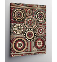 Kanvas Tablo Renkli Mandala Deseni