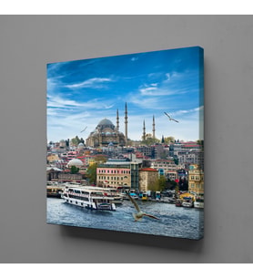 CAMİ TEKNE KANVAS TABLO 190x190cm